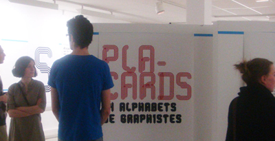 Placards, 14 alphabets de graphistes