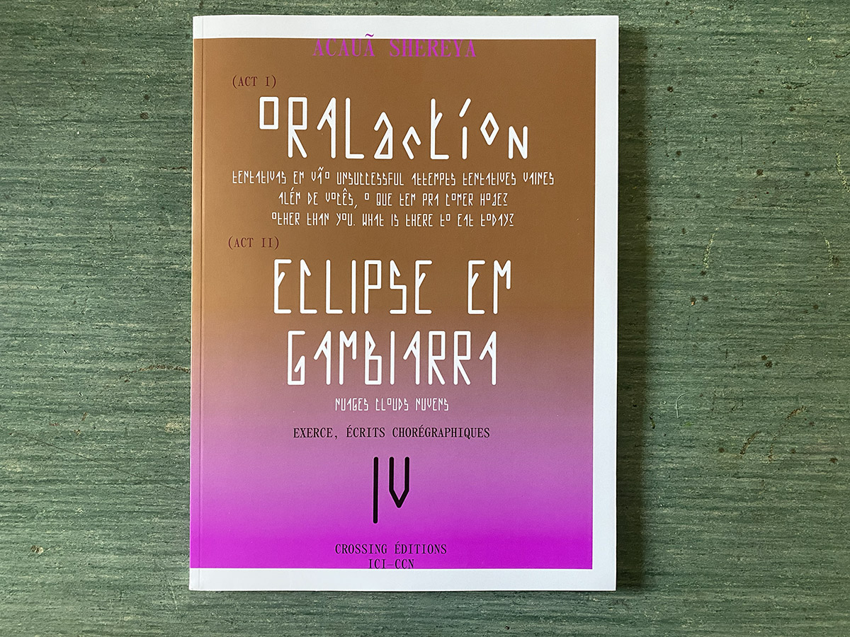 EXERCE ÉCRITS CHORÉGRAPHIQUES